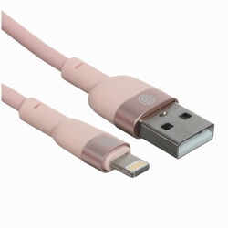 Изображение товара Кабель круглый ВСЕГАЗИН Lightning 8-pin - USB 2.0 Type-A розовый 1 м