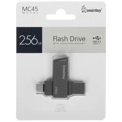 Изображение товара Память OTG USB Flash 256 ГБ Smartbuy MC45 [SB256GBMC45]