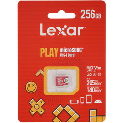 Изображение товара Карта памяти Lexar PLAY microSDXC 256 ГБ [LMSPLAY256G-BNSNG]