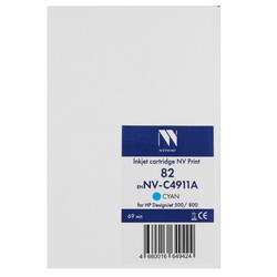 Изображение товара Картридж NV Print 82 голубой