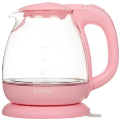 Изображение товара Электрочайник Kitfort KT-653-2 розовый