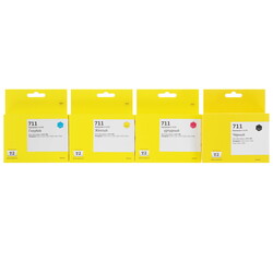Изображение товара Набор картриджей T2 IC-H711_MP голубой, желтый, пурпурный, черный