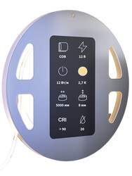 Изображение товара Светодиодная лента Maytoni 24В COB 12Вт/м 2700К 5м IP 20