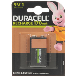 Изображение товара Аккумулятор Duracell Recharge 170 мА*ч