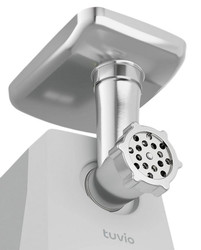 Изображение товара Мясорубка электрическая Tuvio TMG01PB серебристый