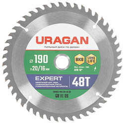 Изображение товара Диск пильный Uragan 36802-190-20-48_z01