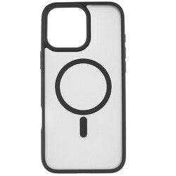 Изображение товара Накладка  VLP Haze Case для Apple iPhone 16 Pro Max черный/прозрачный