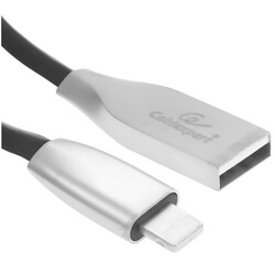 Изображение товара Кабель плоский Cablexpert Lightning 8-pin - USB 2.0 Type-A черный 1.8 м