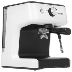 Изображение товара Кофеварка рожковая Kitfort КТ-7169 серебристый