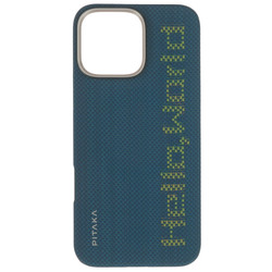 Изображение товара Накладка  Pitaka Tactile Woven Case для Apple iPhone 16 Pro Max синий