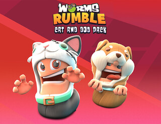 Изображение товара Дополнение для игры Worms Rumble - Cats & Dogs Double Pack (Steam)