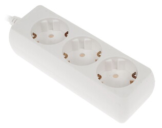 Изображение товара Удлинитель ЭРА U-3e-7m белый