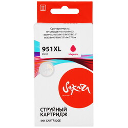 Изображение товара Картридж Sakura CN047AE (№951XL Magenta) пурпурный
