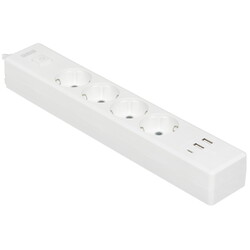 Изображение товара Удлинитель Power Cube PC-6-2M белый