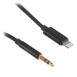 Изображение товара Кабель   Cablexpert Lightning - jack 3.5 мм черный