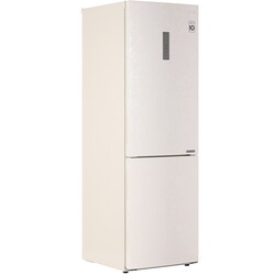 Изображение товара Холодильник с морозильником   LG GA-B459CEWL бежевый