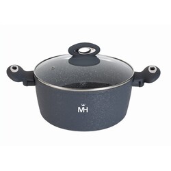 Изображение товара Кастрюля MercuryHaus Granite MC - 1727 2.3 л 20 см черный