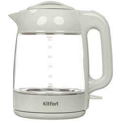 Изображение товара Электрочайник Kitfort КТ-6766 серый