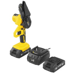 Изображение товара Аккумуляторная цепная пила Kolner KCS 18-10-2K  шина - 10 см(4")