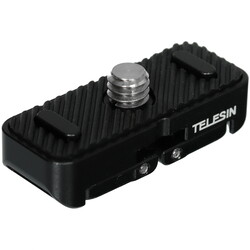 Изображение товара Магнитный адаптер для Insta360 X4 TELESIN Two-claw and 1/4 Thread Mount Base