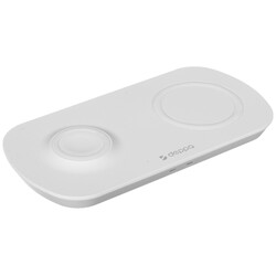 Изображение товара Беспроводное зарядное устройство DEPPA Charging Station 2-in-1 белый