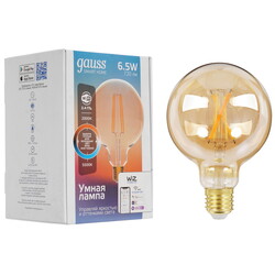 Изображение товара Умная филаментная лампа Gauss Smart Home Filament G95