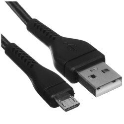 Изображение товара Кабель круглый DEXP micro USB - USB 2.0 Type-A черный 1 м