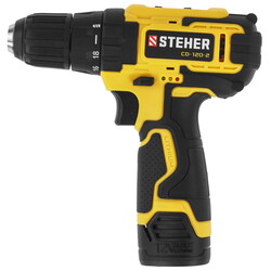 Изображение товара Дрель-шуруповерт STEHER CD-120-2