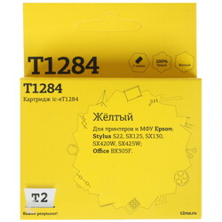 Изображение товара Картридж T2 IC-ET1284 желтый