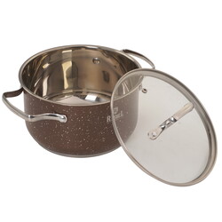 Изображение товара Кастрюля Rashel Стефани R-306z 3.6 л 20 см коричневый