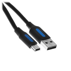 Изображение товара Кабель Vention mini USB-B - USB Type-A черный 2 м