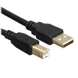 Изображение товара Кабель Bion USB Type-A - USB Type-B черный 1.8 м