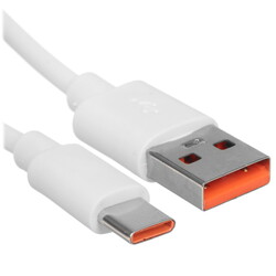 Изображение товара Кабель круглый Cablexpert USB Type-C - USB 2.0 Type-A белый 1 м