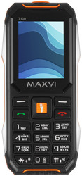 Изображение товара Сотовый телефон Maxvi T100 оранжевый/черный