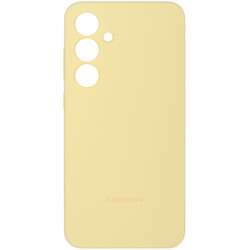 Изображение товара Накладка  Samsung Silicone Case для Samsung Galaxy S24 FE желтый