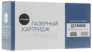 Изображение товара Картридж лазерный NetProduct CLT-K406S черный