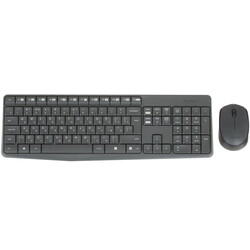 Изображение товара Клавиатура+мышь беспроводная   Logitech MK235 Wireless Combo серый