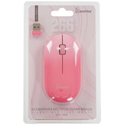Изображение товара Мышь беспроводная Smartbuy 266AG [SBM-266AG-P] розовый