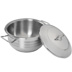 Изображение товара Кастрюля Dariis ROYAL R179/R205 5.1 л 24 см серебристый