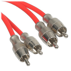 Изображение товара Кабель   Aura 2RCA - 2RCA красный