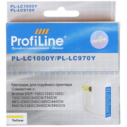 Изображение товара Картридж ProfiLine PL-LC1000Y желтый