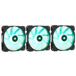 Изображение товара Комплект вентиляторов Corsair iCUE SP120 RGB ELITE [CO-9050109-WW] черный