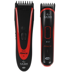 Изображение товара Машинка для стрижки GA.MA R642 - HF + R727 - HF красный/черный