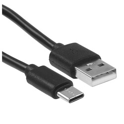 Изображение товара Кабель круглый 5Bites USB Type-C - USB 2.0 Type-A черный 0.5 м