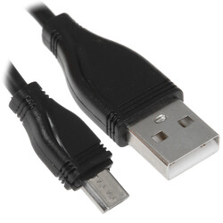Изображение товара Кабель круглый FinePower micro USB - USB 2.0 Type-A черный 1 м