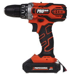 Изображение товара Дрель-шуруповерт EDON PROtech PRO-16L2K-N1