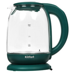 Изображение товара Электрочайник Kitfort KT-640-4 зеленый
