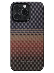 Изображение товара Накладка  Pitaka MagEZ Case 5 для Apple iPhone 15 Pro оранжевый/серый