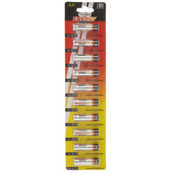 Изображение товара Батарейка Трофи LR6-10BL strip AA (LR6/ER14505/FR6/R6P)