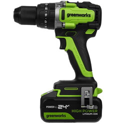 Изображение товара Дрель-шуруповерт Greenworks GD24DD140 24V